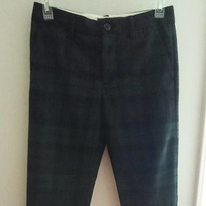'POLO RALPH LAUREN' Black watch Plaid Pant Size 14 EUC